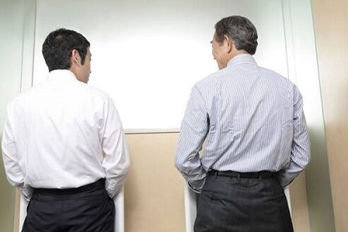 šlapinimosi problemos dėl prostatito