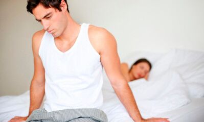 potencijos trūkumas sergant prostatitu